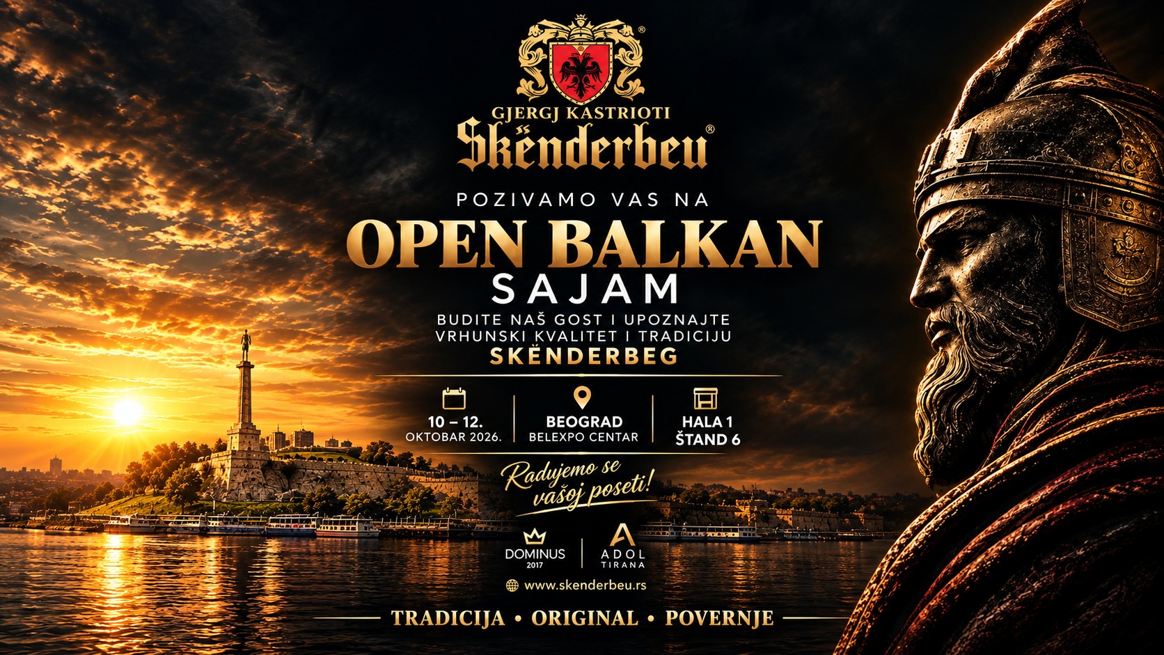 Skenderbeg na sajmu Open Balkan u Beogradu od 10. do 12. oktobra